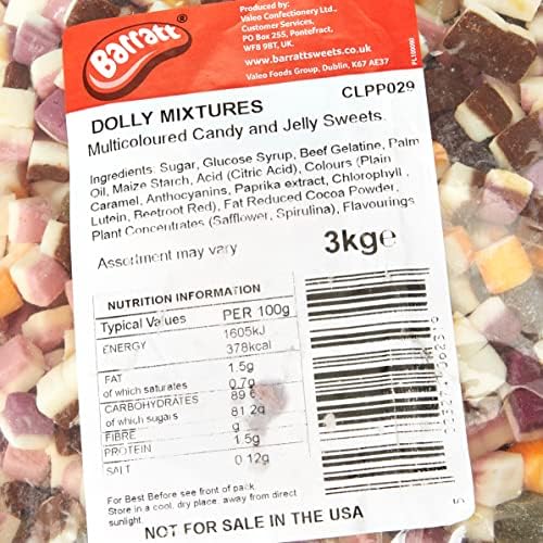 Barratt Dolly Mixtures 3 Kg