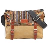 FXTXYMX 11.8 inch iPad Carrying Case Functional HandBag Tablets Messenger Bag Leisure Canvas Shoulde