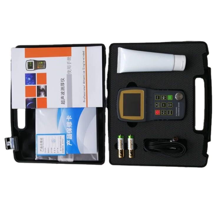 KT350 Digital Echo-Echo Ultrasonic Thickness Gauge 0.75~300mm Thickness Tester