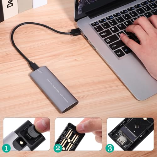 Boîtier SSD M2 NVMe compact pour étendre votre stockage