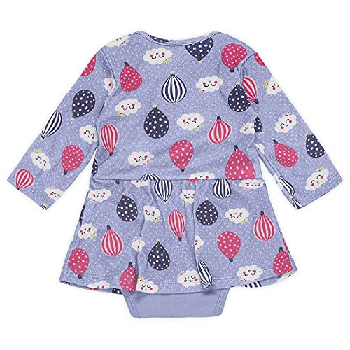 Body vestido em suedine Marisol Play bebê-meninas, Lilás, GG