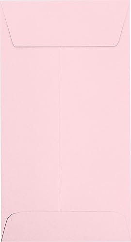 Miniatura 9 de LUXPaper Sobres para monedas #7, despegar y prensar, 3 1/2 x 6 1/2 pulgadas, lino negro, texto de 80 libras, 50