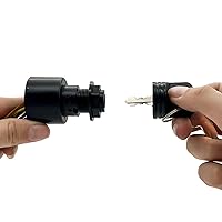 Vista 5 de Llave de interruptor de encendido de barco 87-17009A5 87-17009A2 para motor fuera de borda Mercury Mariner 3 posiciones Off-Run-Start 6 conectores