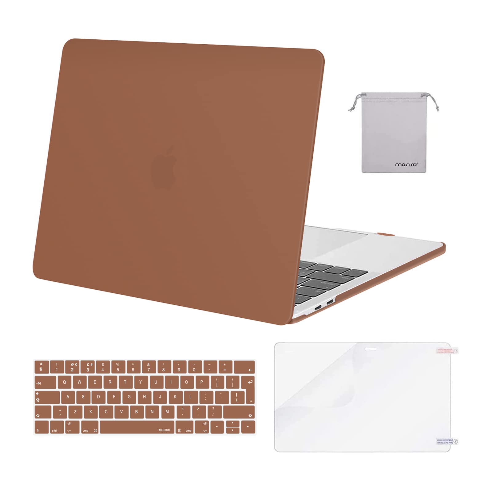 MOSISO Compatible with MacBook Pro 13 inch Case M2 M1 2026 2025 2024 2023-2016 A2338 A2289 A2251 A2159 A1989 A1706 A1708