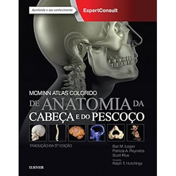 Capa do livro Mcminn Atlas colorido de anatomia da cabeça e pescoço