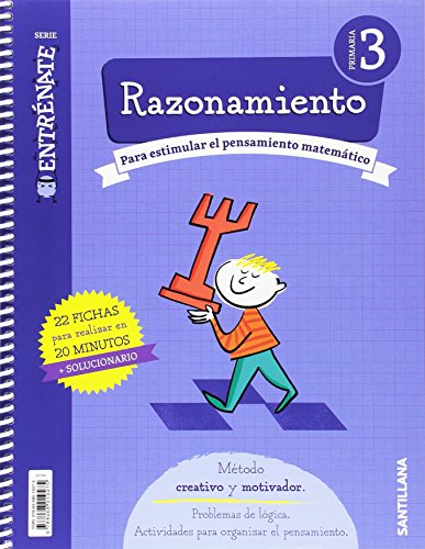CUADERNO RAZONAMIENTO SERIE ENTRENATE 3 PRIMARIA - 9788468019475 (ENTRENATE/COMPETENCIA)