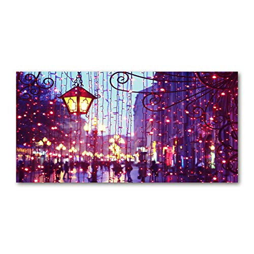 Dosseret en verre trempé Tulup 100x50 cm design architecture violet