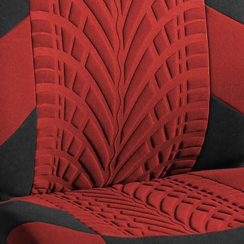 Miniatura 6 de FH GROUP FH-FB071115 juego completo de fundas de asiento de viaje, apto para bolsa de aire y división trasera, con tapetes para piso de vinilo