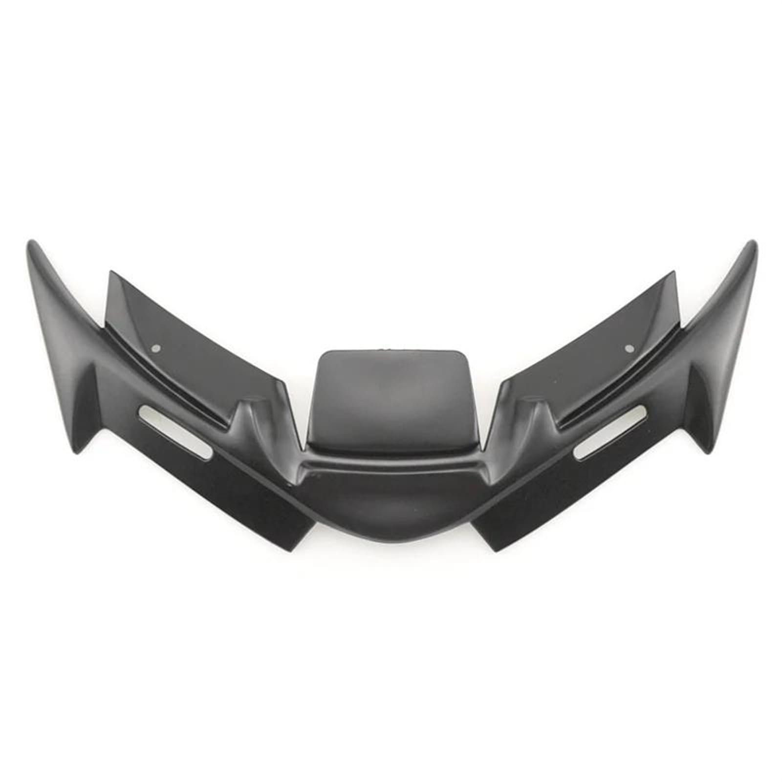 Motorbike Front Winglet Fairing Air Deflector Side Wing For Y&amaha R125 R15 V4 YZF-R15 V4 2021-2024(Black-a)
