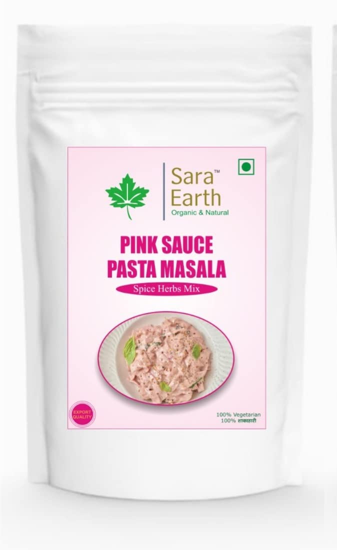 Sara Earth Pasta Masala Mix of White, Red,Pink,Green Sauce
