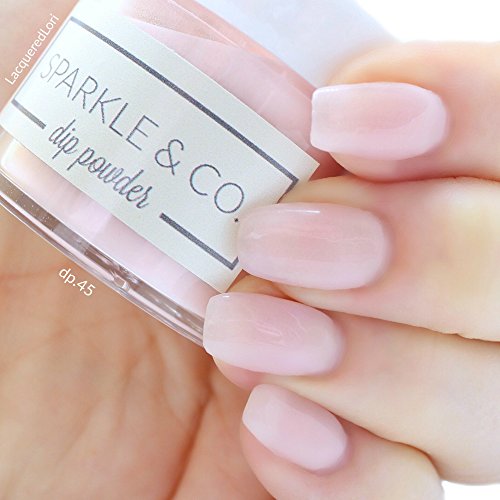 Sparkle & Co. Dip Powder Delicate dp.45 Cloudy Everyday Pink Sparkle & Co. Dip Powder Delicate dp.45 Cloudy Everyday Pink