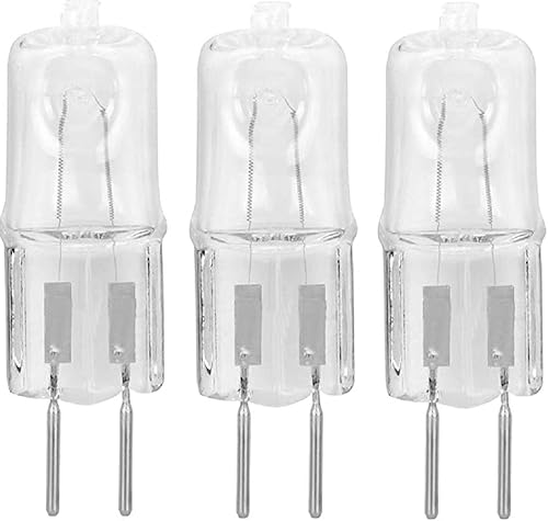 Paquete de 3 bombillas halógenas aromáticas G5.3 de luz nocturna – 35 vatios, 2 pines, 110-120 voltios, repuesto para lámparas perfumadas