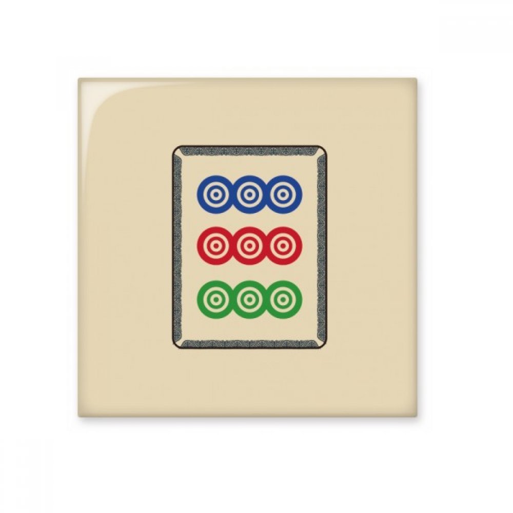 Carreaux de céramique avec motif brillant Mahjong pour une décoration murale unique