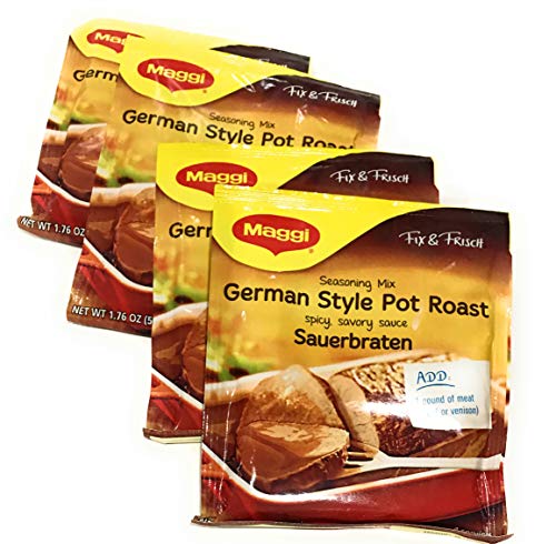 Maggi Pot Roast, Sauerbraten 1.62 Oz (Pack of 4)