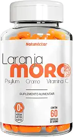 Laranja Moro Extrato Original 500mg 60 Cápsulas - Natunéctar