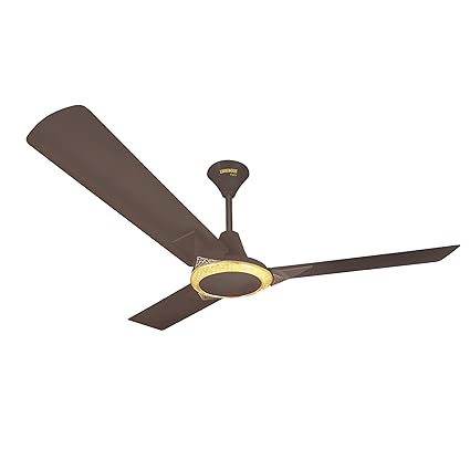 Luminous Jaipur Amer Ceiling Fan With 40% Energy Savings, High Speed Designer Ceiling Fan for Home and Office, Ale Brown, 2 Year Manufacturer Warranty