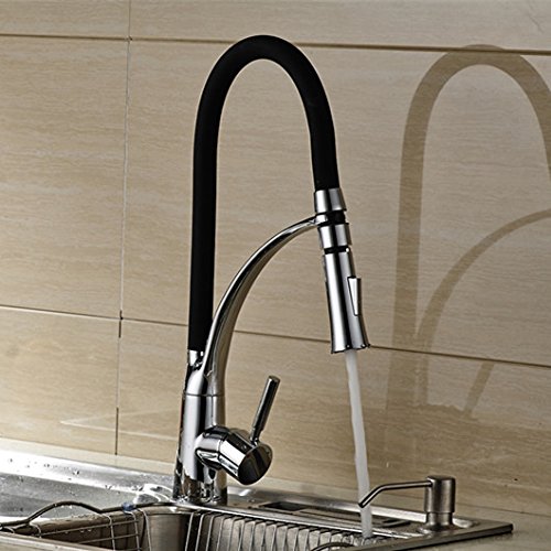 Mitigeur de cuisine double buse pour éliminer les éclaboussures d'eau - 4