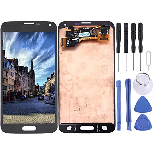 Écran LCD et tactile Galaxy S5 bloc assemblé noir pour réparation smartphone G900F G900M