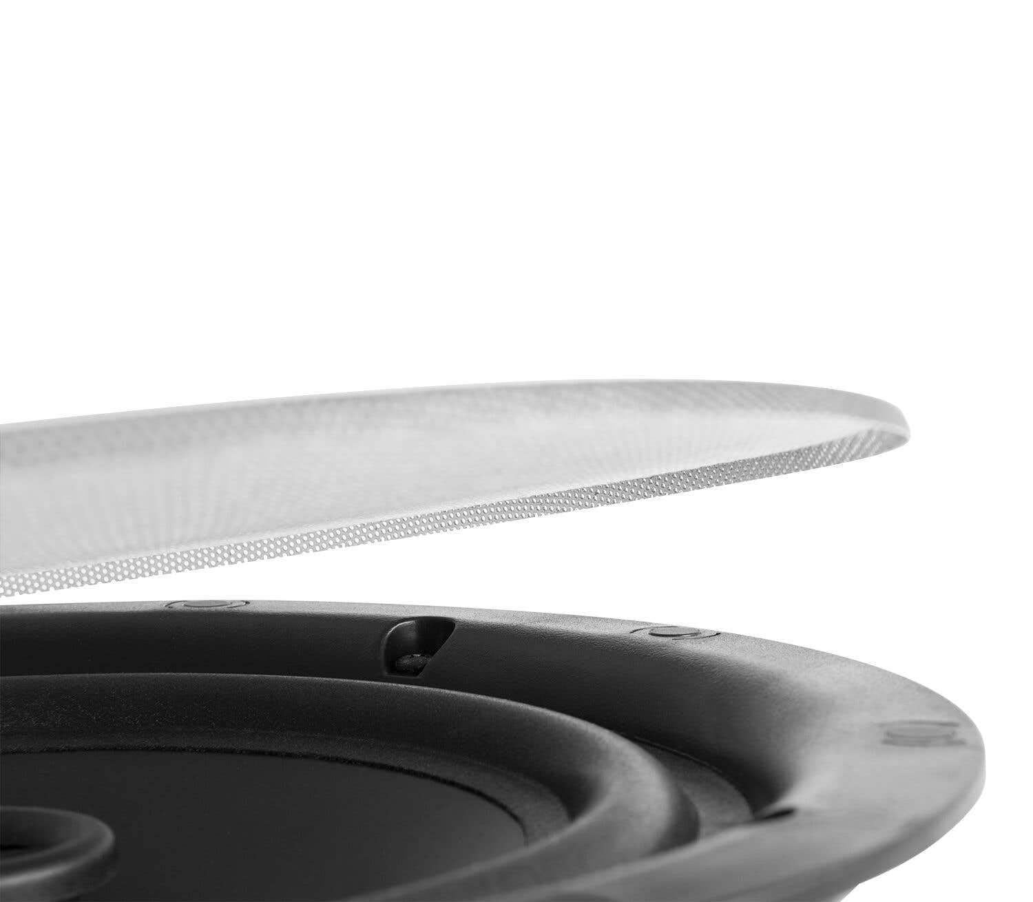 Power Dynamics B100W Bluetooth Deckenlautsprecher 4er Set - 4X Einbaulautsprecher 6,5" Weiß – 100 Watt Verstärker Weiß – Unterputzradio, 55mm Tief - Radio, USB & SD für Wohnzimmer, Büro, Gastro