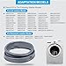 4986ER0004F Washer Door Boot Seal Gasket Bellow Diaphragm for LG Kenmore Washing Machine WM2250CW WM2101HW WM2050CW WM2301HR WM2240CW,etc. Replace 4986ER0004J 4986ER0004K 4986ER0004M 4986ER0004N