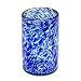 NOVICA Artisan Crafted Clear Blue Hand Blown Recycled Glass Tumbler Glasses, 14 0z. 'Marine' (set of 6, Pitcher not included)