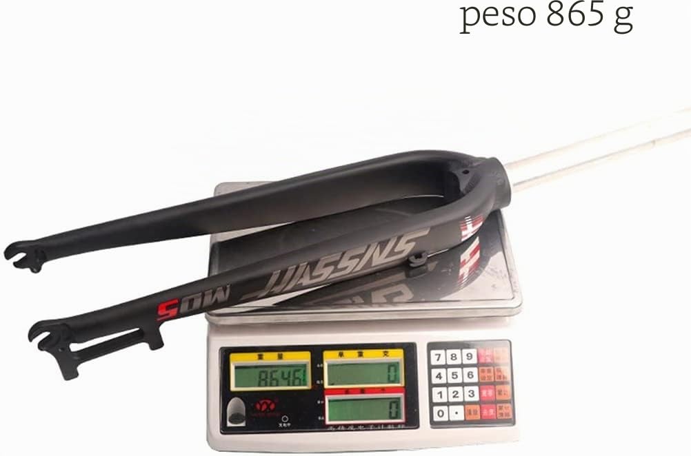 Horquillas Rígidas MTB, Horquilla Delantera De Aleación De Aluminio MTB, 26/27,5/29 Pulgadas, Tubo Recto Inalámbrico De 28,6 Mm Horquillas Delanteras De Bicicleta Superligeras A,29 Inches