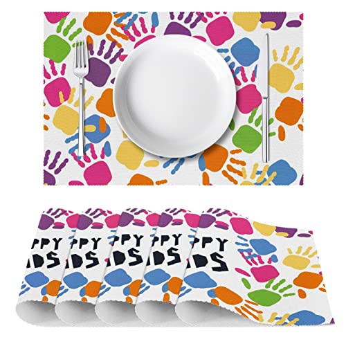 Set de table enfant grand format résistant à la chaleur et lavable - 3