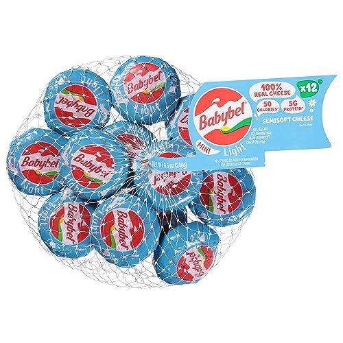 Mini Babybel® Light Snack Cheese, 12 Pack (8.5 oz)
