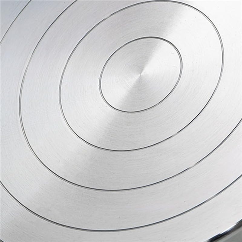 Tornio per Ceramica,Tornio Ceramica Giradischi in Alluminio a Doppia Faccia for Piattaforma di Scultura in Argilla Ceramica Ruota in Ceramica Utensili rotanti Pigri 15Cm-30Cm(30cm)