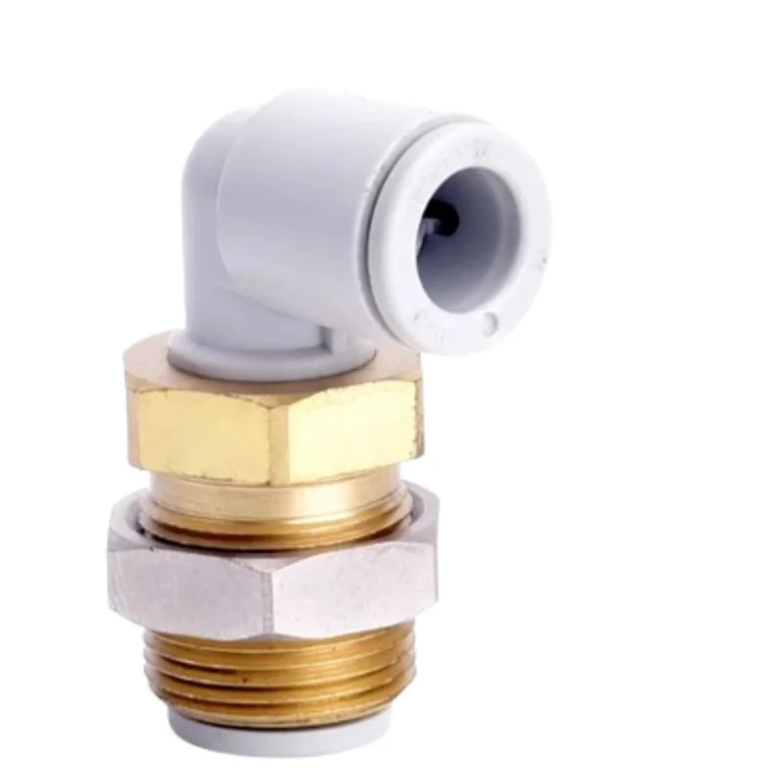 Raccord coudé fileté for installation sur panneau, raccords pneumatiques, connecteur rapide KQ2LE04-00 KQ2LE06-00 KQ2LE08-00 KQ2LE10-00(KQ2LE12-00,20PCS)