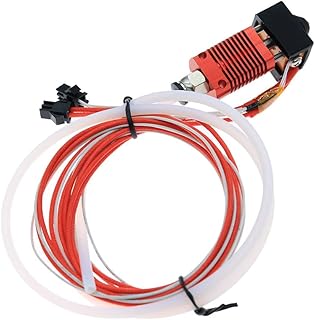 Creality Ender 5 Plus Full Hotend Kit, Full Hotend Nozzle Kit Assembled 24V with Aluminum Heating Block 0.4mm Nozzle Teflon Tube for 3D Printer Ender-5 Plus, Ender 5 Pro, Ender 5