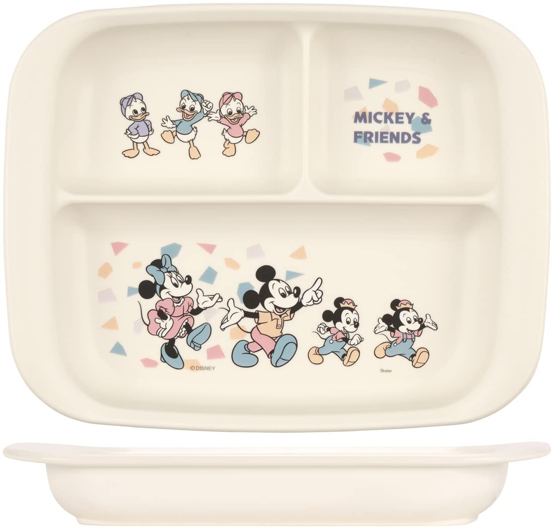 Amazon.co.jp: スケーター(Skater) ベビー食器 ランチプレート