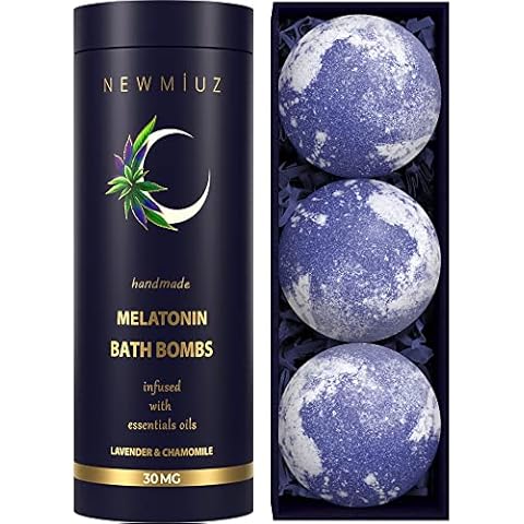 Sleep Melatonin Bath Bombs Gift Set Cover