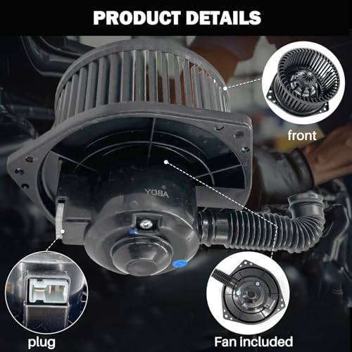 Image of 700046 AC Heater Blower Motor Fan Assembly Fit for Nissan Frontier 2000-2004, sentra 2000-2004, Xterra 2000-2004, for Subaru Forester 1998-2000, Impreza 1997-2001 272205M000