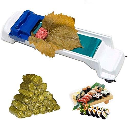 [DOLMA ROLLER] Stuffed Grape & Cabbage Leaves Rolling Machine Turkish Sarma Dolmas Maker Rolling Tool Dolmer As Seen On TV
