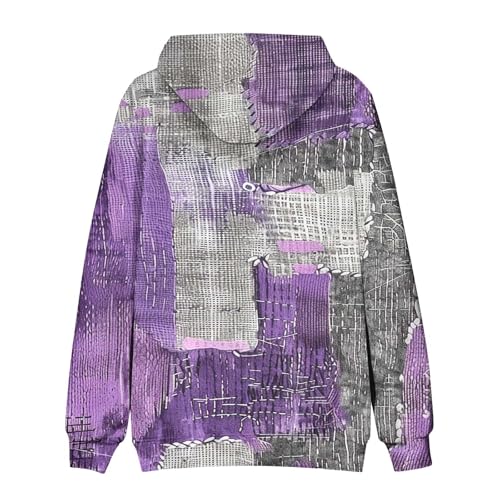 Xiaojmake Men's Sherpa Hoodie Fleece Sweatshirt Lightweight Fall Ethnic Long Sleeve Drawstring Pullover Hoodies With Pockets3