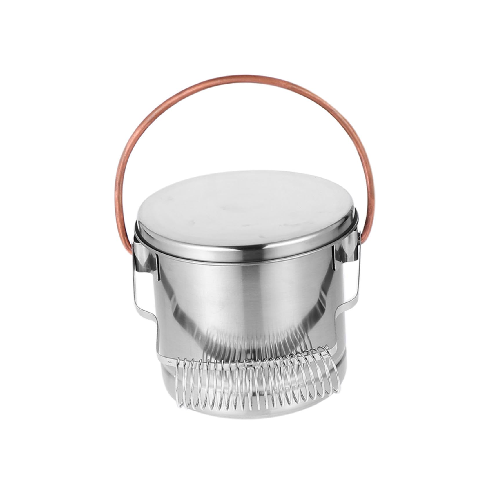 Homoyoyo Pulitore per Pennelli in Acciaio Inox 304 Secchio e Filtro Rimovibile Lavapennelli Artistico Portaspazzole a Spirale Mobile Vasca per Pulizia e Asciugatura Pennelli per Pittura