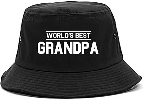 Best Grandpa Gift Mens Bucket Hat 