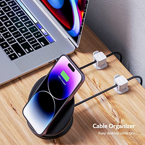 PZOZ Confezione da 6 clip per cavi per organizzare...