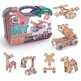 JORSTERN STEM Building Toys Kit for Kids Ages 4-10, 96 PCS Educational Building Blocks Learning Toys...