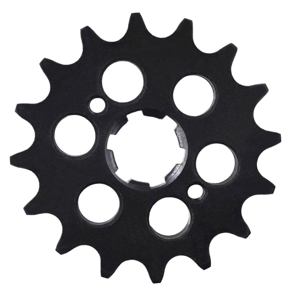 Piñón delantero 16T 520 engranaje de cadena compatible con DT250 DT400 SR250 TT250 XV250 XV240 Virago