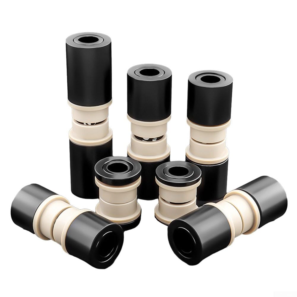 Shock Absorber Rear Tank Pivot Point, Bicycle Soft Tail Rear Shock-absorbing Bushing DU Shock-absorbing Bushing 54Mm