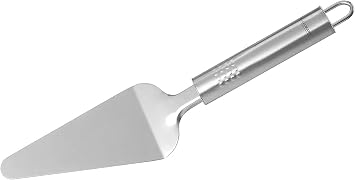 Fackelmann 40080339 Cake Shovel 10.2 inch of Stainless Steel, One size, Silver