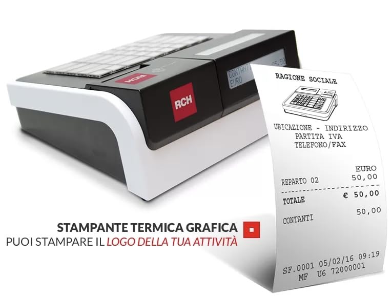 REGISTRATORE DI CASSA TELEMATICO FISCALE RCH adatto a tutte le attività,Wifi incluso collegabile a hotspot Smartphone o lan, Assistenza INCLUSA. giuseppemassaro.it