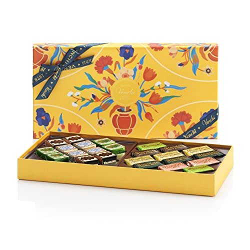 Venchi - Collezione Barocco - Confezione con Cioccolatini Gianduiotto...
