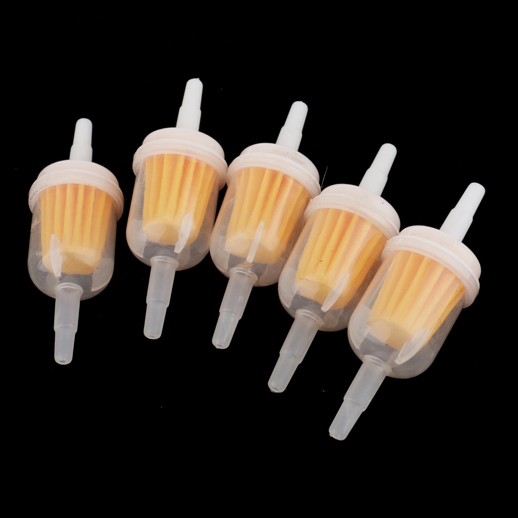 MYADDICTION 10pcs Universal Motorcycle Inline Gas Oil Fuel Filter for 1/4'' 5/16'' Fuel Line-image-21
