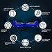 ACBK - Patinete Eléctrico Hover Autoequilibrio con Ruedas de 6.5" (Altavoces Bluetooth...