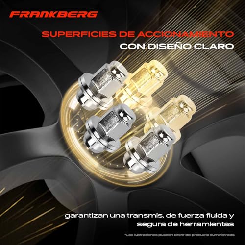 Tuerca de rueda Frankberg compatible con Fiesta VI cojinete ACPA1012DXA 3