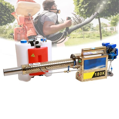 DHMYYXGS Brumisateur Thermique Jet Impulsion,Pulvérisateur Désinfection,Machine Brumisation Thermique Portative,pour Désinfection Intérieure Et Extérieure 350