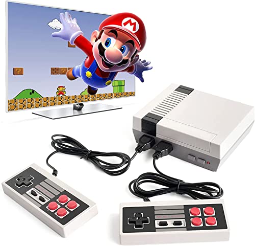 Image of SFABF Classic Edition Mini Retro Game Console,AV Output Plug & Play Classic Mini Video Games, Built-in 620 Games with 2 Classic Controllers, Birthday Gifts Choice for Children/Adults